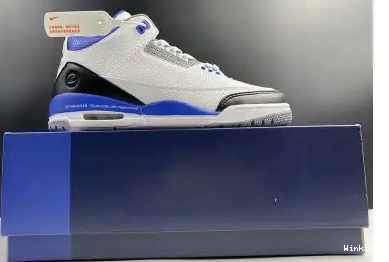 SHOES JORDAN 3 BLUE AIR CT8532-040 RETRO WHITE 0525